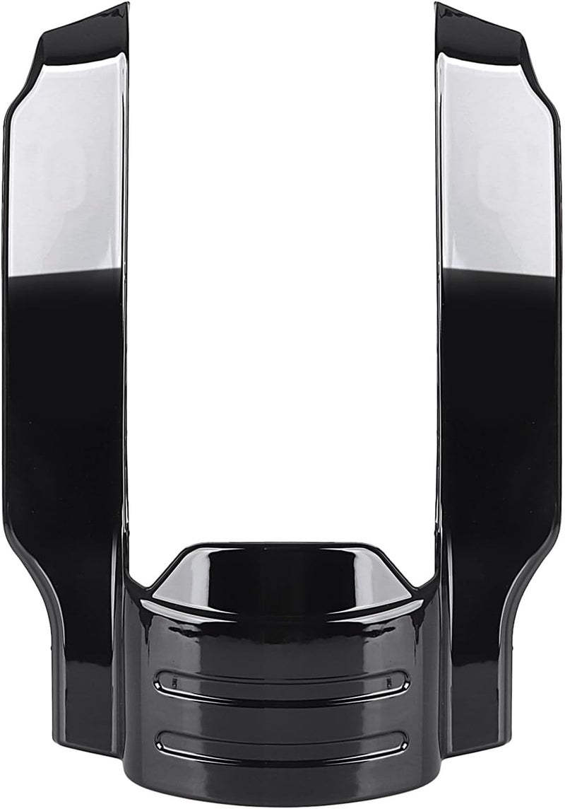 XMMT 5" Rear Fender Extension Stretched Filler for Harley Touring Electra Glide Street Glide Road Glide Road King 1996-2008,Gloss Black - Image 2